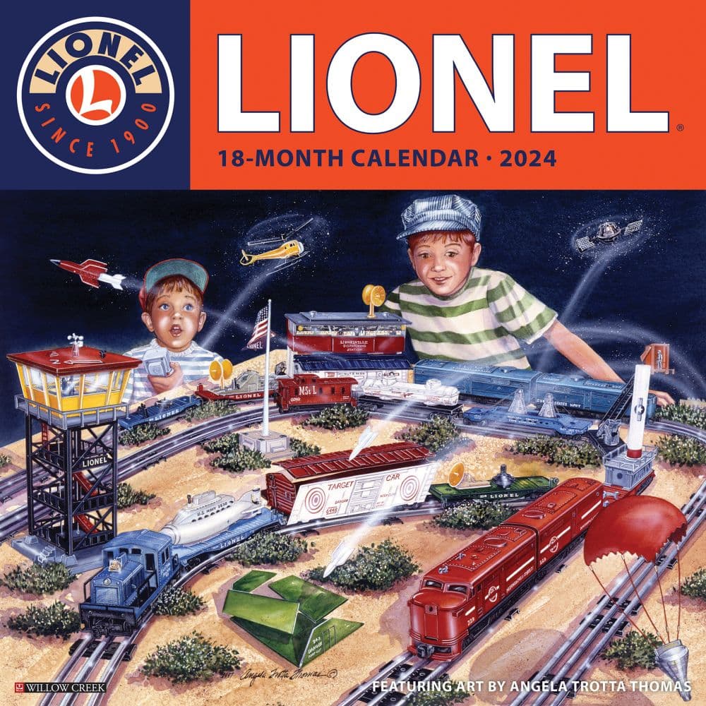 Lionel Trains 2024 Wall Calendar