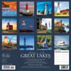 image Lighthouses of the Great Lakes 2024 Wall Calendar Back of Calendar width=&quot;1000&quot; height=&quot;1000&quot;