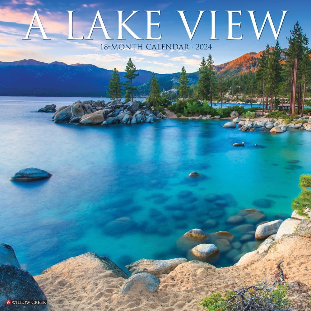 Lake View 2024 Wall Calendar