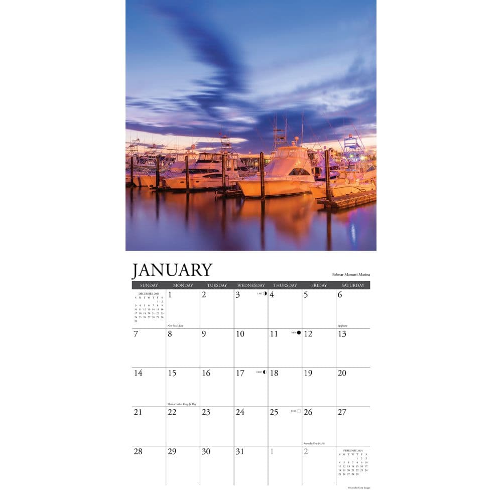 Jersey Shore 2024 Wall Calendar