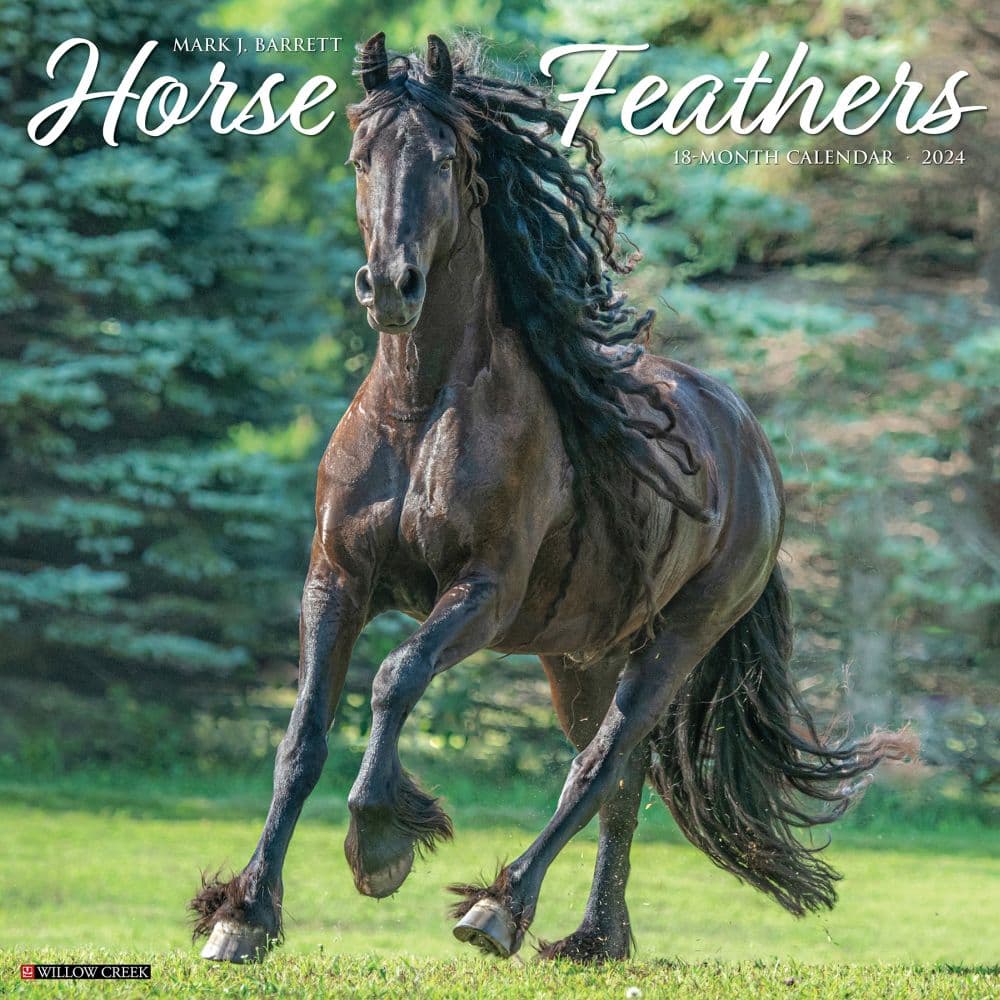 Horse Feathers 2024 Wall Calendar Main Image width=&quot;1000&quot; height=&quot;1000&quot;