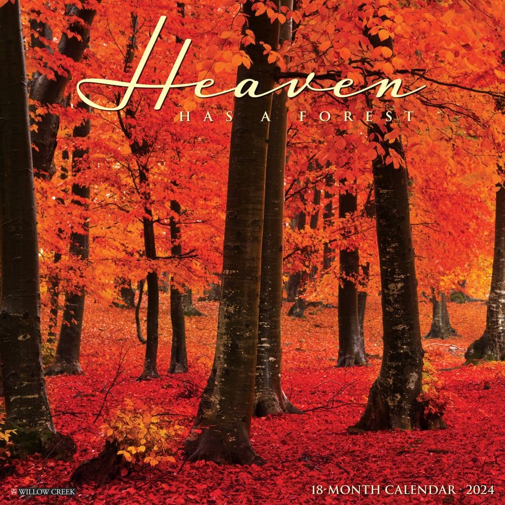 Heaven Has a Forest 2024 Wall Calendar Main Image width=&quot;1000&quot; height=&quot;1000&quot;