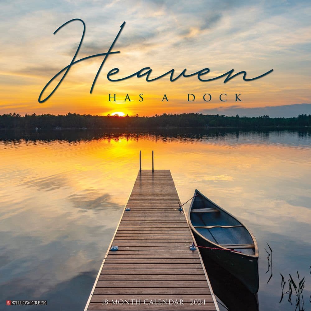 Heaven Has A Dock 2024 Wall Calendar Calendars Com   202400003819 