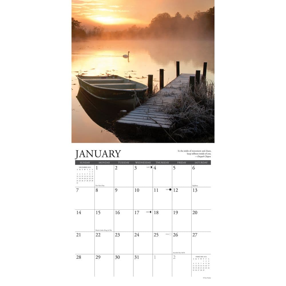 Heaven Has a Dock 2024 Wall Calendar