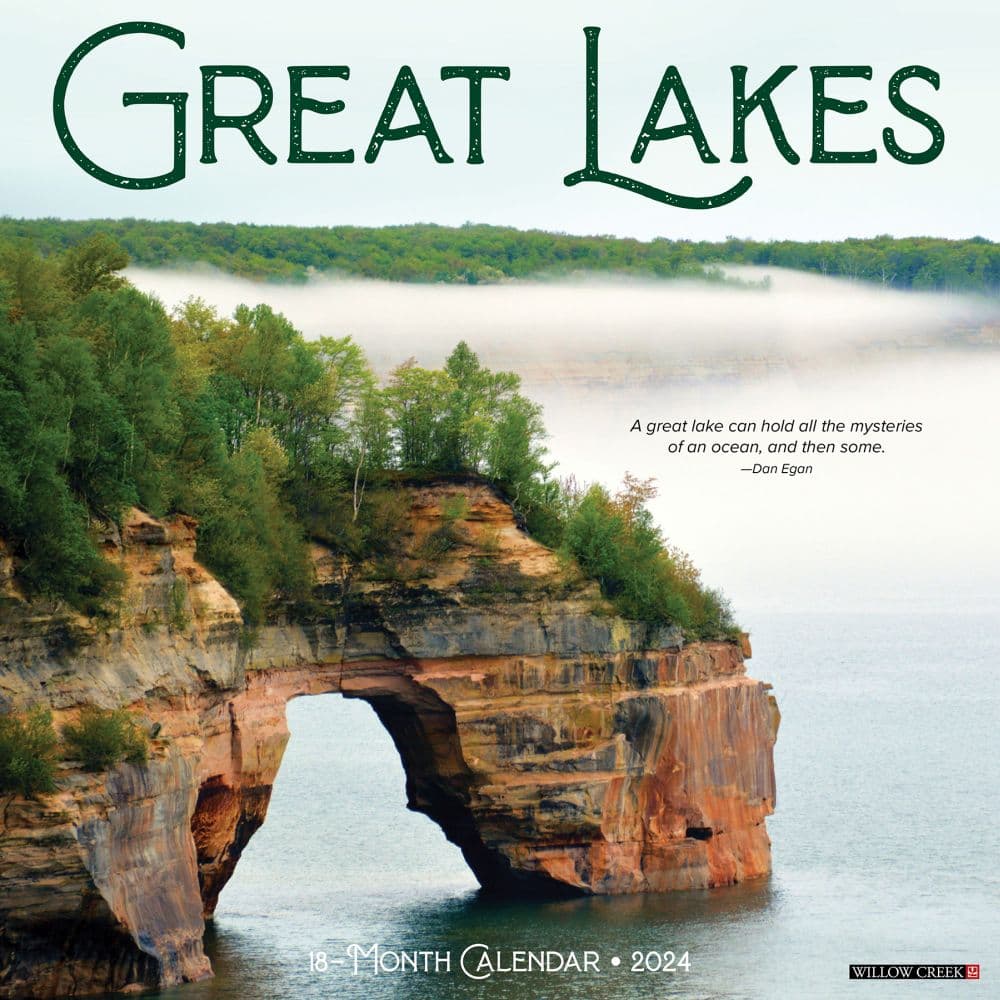 Great Lakes 2024 Wall Calendar Main Image width=&quot;1000&quot; height=&quot;1000&quot;