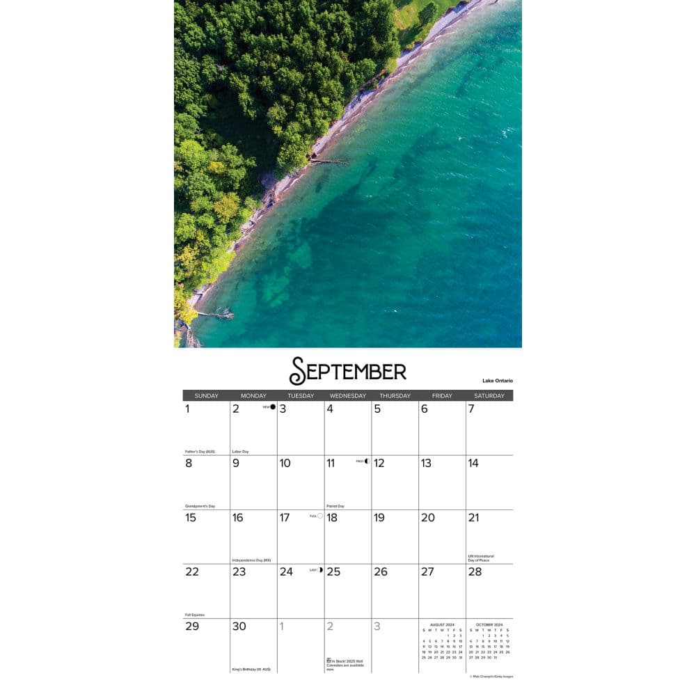 Great Lakes 2024 Wall Calendar Interior Image width=&quot;1000&quot; height=&quot;1000&quot;