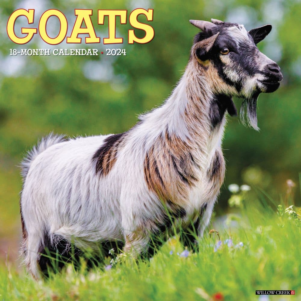 Goats 2024 Wall Calendar