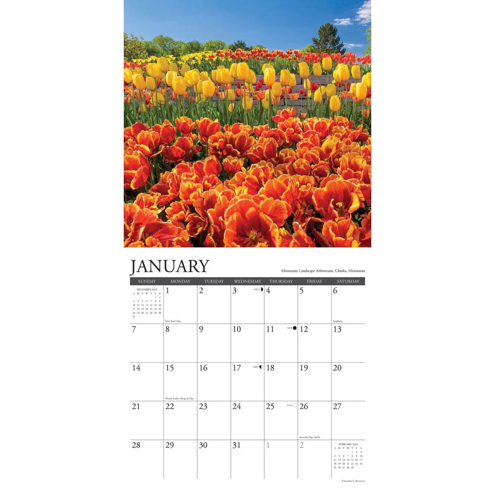 Garden View 2024 Wall Calendar - Calendars.com