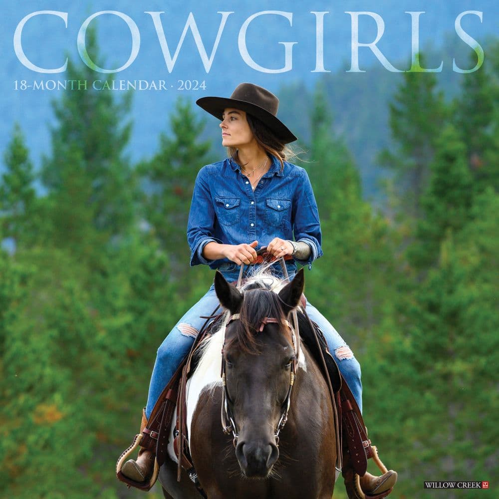 Cowgirls 2024 Wall Calendar Main Image width=&quot;1000&quot; height=&quot;1000&quot;