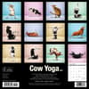 image Cow Yoga 2024 Wall Calendar Back of Calendar width=&quot;1000&quot; height=&quot;1000&quot;