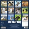 image You Goat This 2024 Wall Calendar Back of Calendar width=&quot;1000&quot; height=&quot;1000&quot;