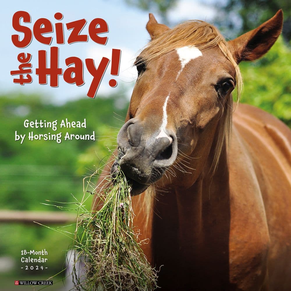 Seize The Hay 2024 Wall Calendar Main Image width=&quot;1000&quot; height=&quot;1000&quot;