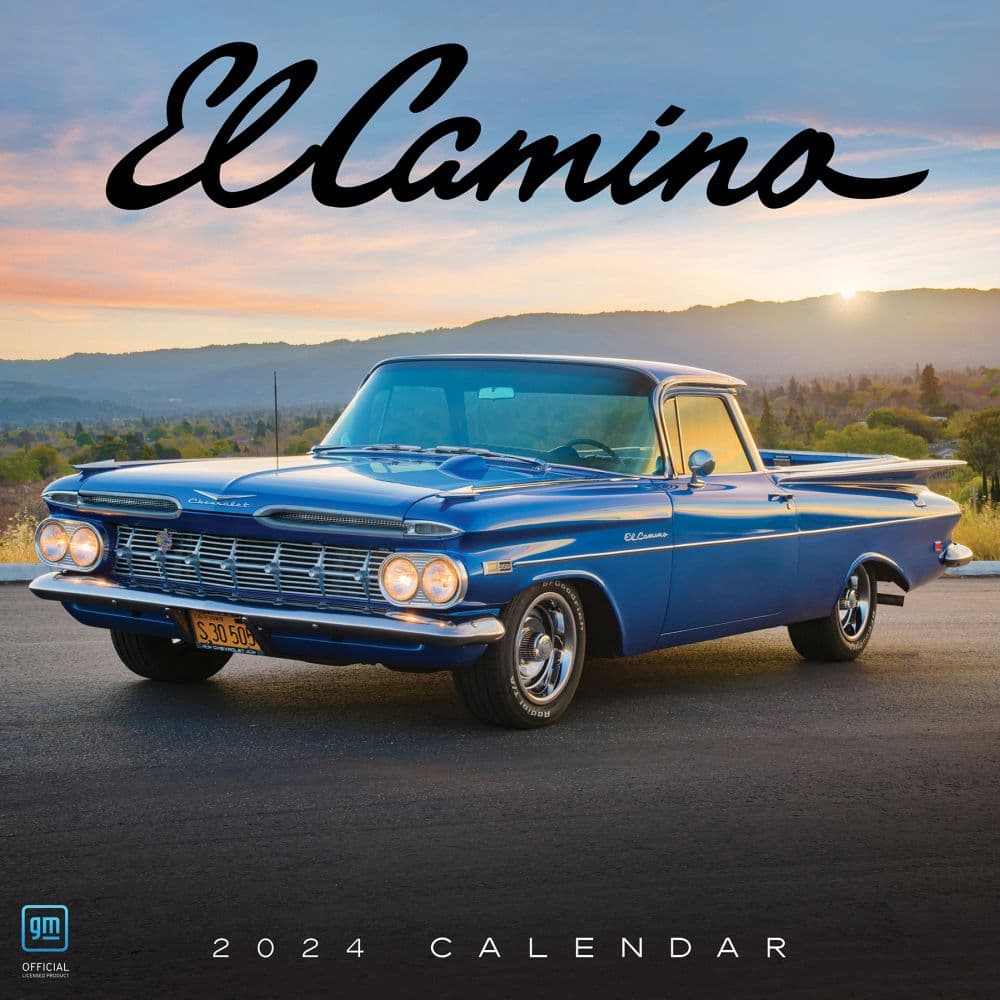 El Camino 2024 Wall Calendar Main Image width=&quot;1000&quot; height=&quot;1000&quot;