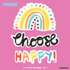 image Choose Happy By Vicky Yorke 2024 Wall Calendar Main Image width=&quot;1000&quot; height=&quot;1000&quot;