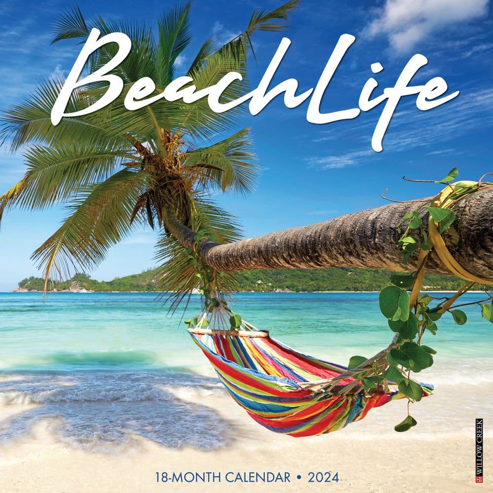 Beach Life 2024 Wall Calendar