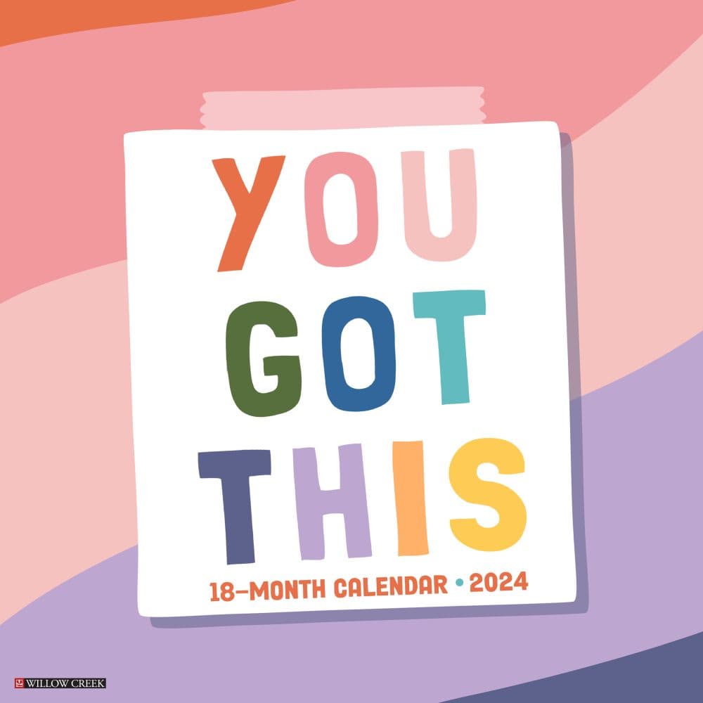 You Got This 2024 Wall Calendar Main Image width=&quot;1000&quot; height=&quot;1000&quot;