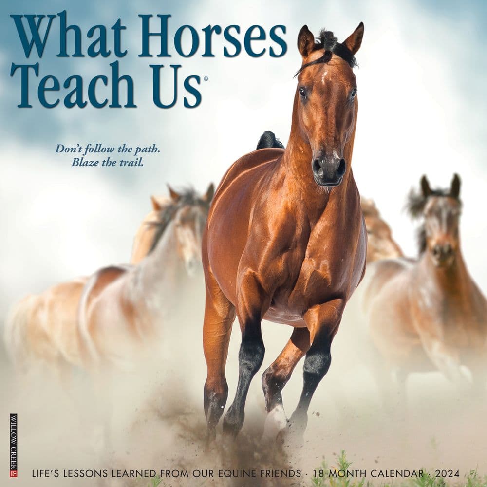 What Horses Teach Us 2024 Wall Calendar Main Image width=&quot;1000&quot; height=&quot;1000&quot;