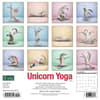 image Unicorn Yoga 2024 Wall Calendar Back of Calendar width=&quot;1000&quot; height=&quot;1000&quot;