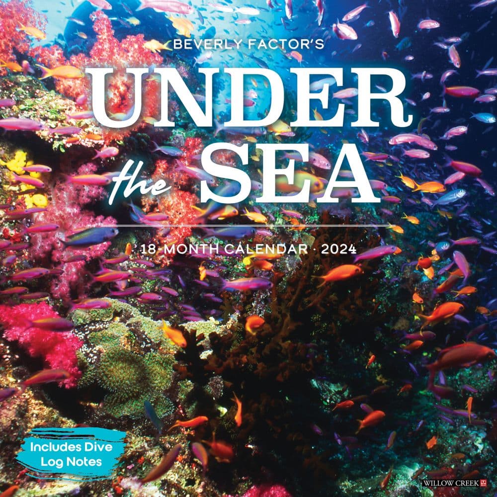 Under The Sea 2024 Wall Calendar Calendars Com   202400003991 