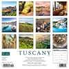 image Tuscany 2024 Wall Calendar Back of Calendar width=&quot;1000&quot; height=&quot;1000&quot;