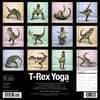 image T-Rex Yoga 2024 Wall Calendar Back of Calendar width=&quot;1000&quot; height=&quot;1000&quot;