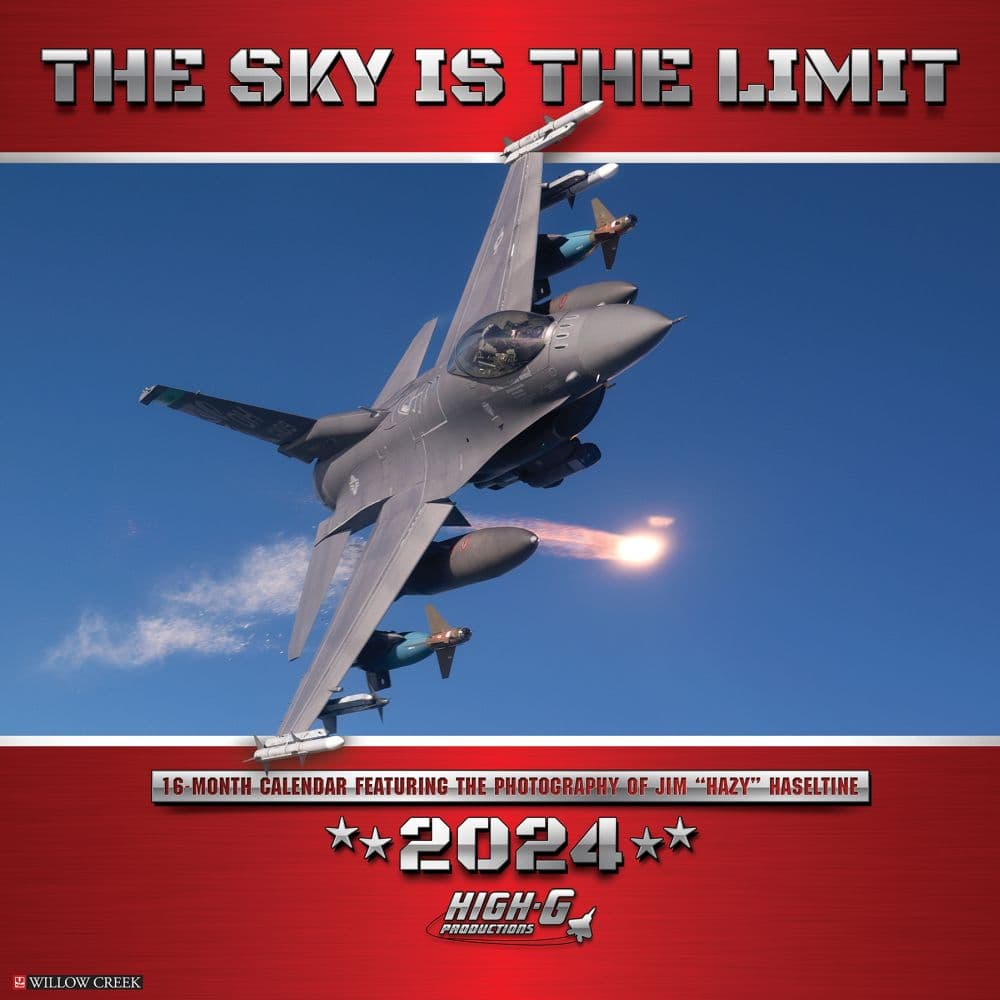 Sky is the Limit 2024 Wall Calendar