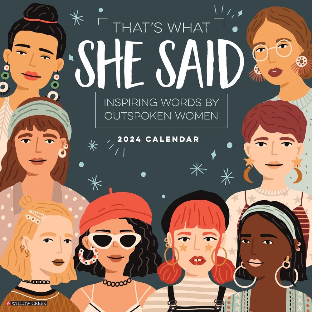 Thats What She Said 2024 Wall Calendar Calendars Com   202400004004 