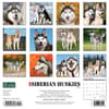 image Just Siberian Huskies 2024 Wall Calendar Back of Calendar width=&quot;1000&quot; height=&quot;1000&quot;