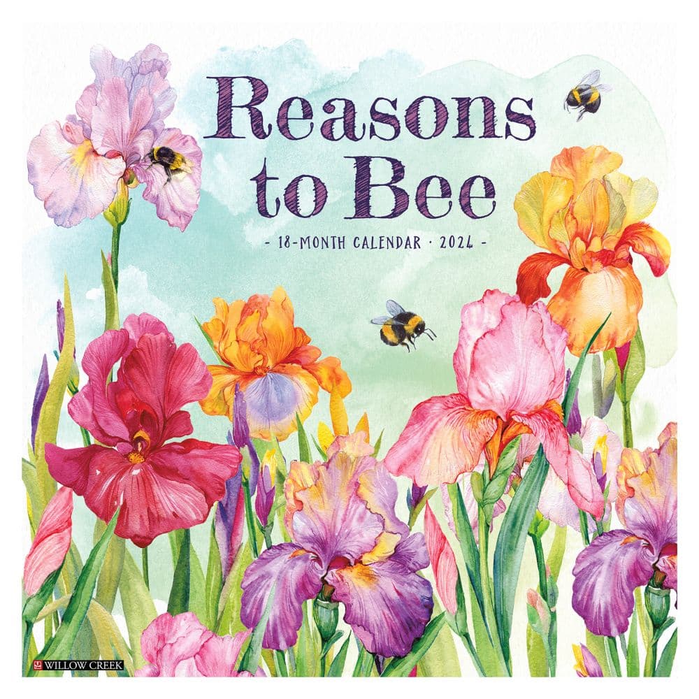 Reasons To Bee 2024 Wall Calendar Main Image width=&quot;1000&quot; height=&quot;1000&quot;