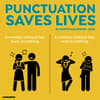 image Punctuation Saves Lives 2024 Wall Calendar Main Image width=&quot;1000&quot; height=&quot;1000&quot;