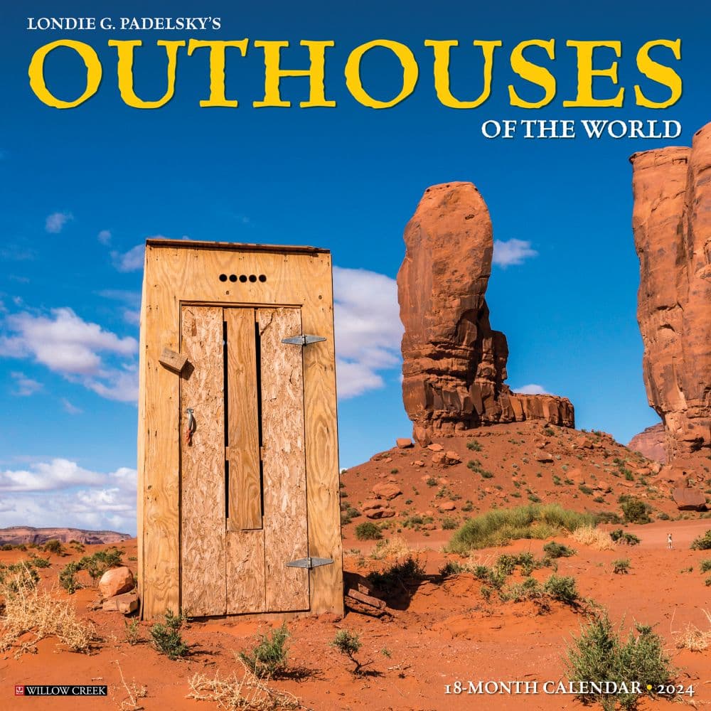 Outhouses 2024 Wall Calendar Main Image width=&quot;1000&quot; height=&quot;1000&quot;