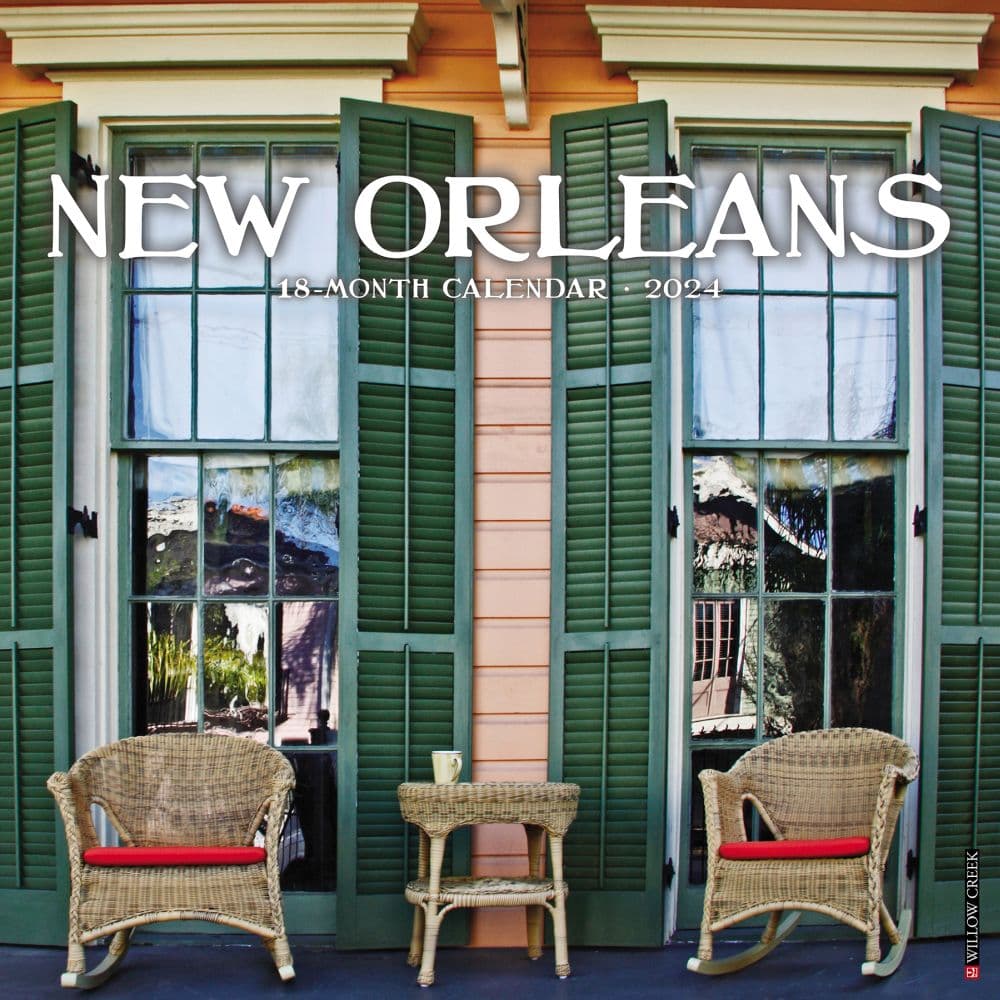 New Orleans 2025 Wall Calendar