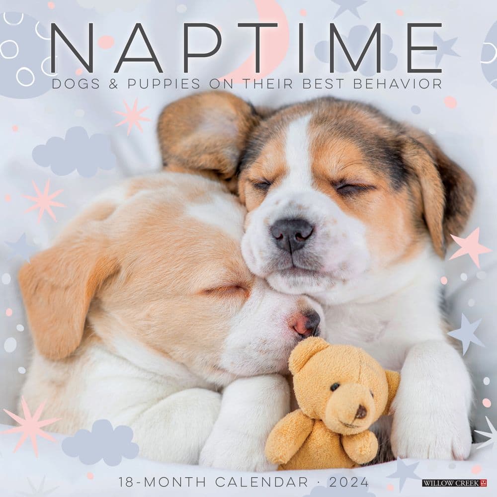Dog Naps 2024 Wall Calendar Main Image width=&quot;1000&quot; height=&quot;1000&quot;