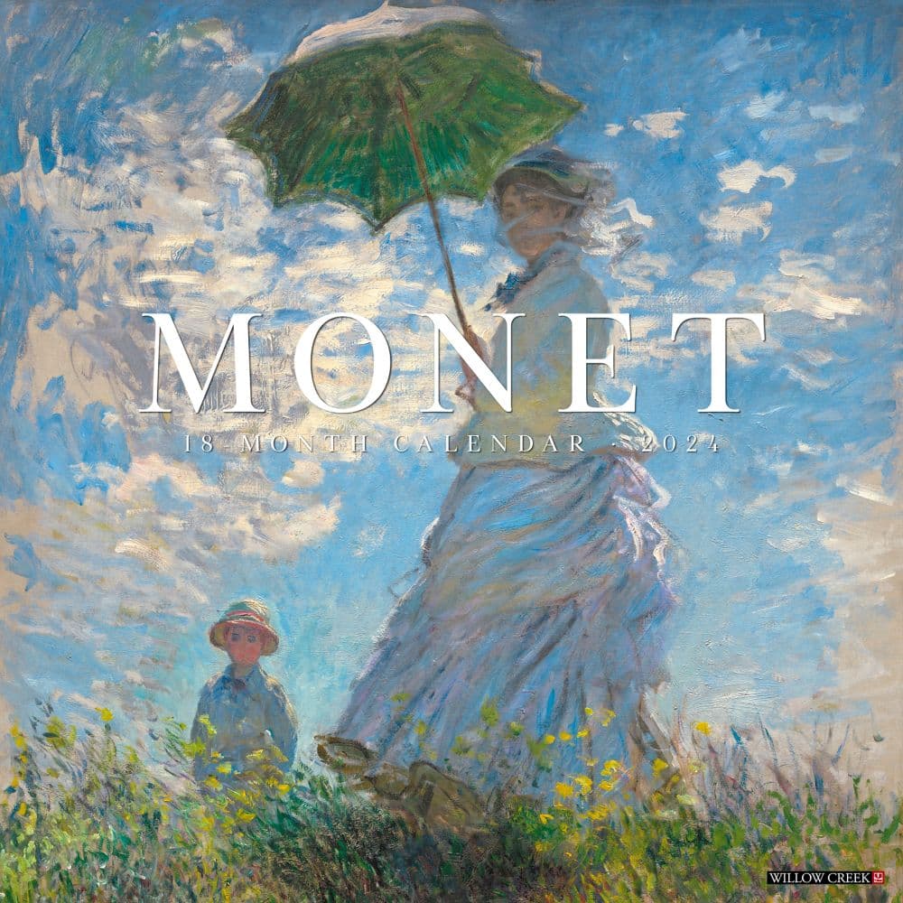 Alla Luna, Monet 2024 Mini Wall Calendar