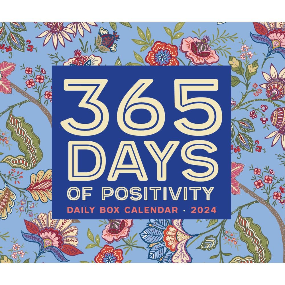 365 Days of Positivity 2024 Desk Calendar 