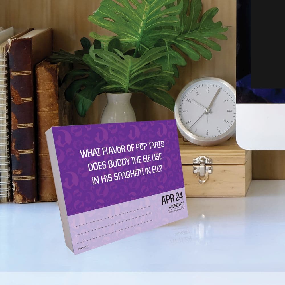 Trivia Night 2025 Desk Calendar