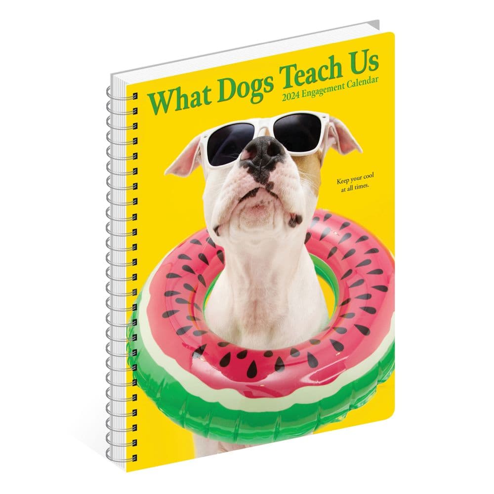 What Dogs Teach Us 2024 Engagement Planner Flat Lay Image width=&quot;1000&quot; height=&quot;1000&quot;
