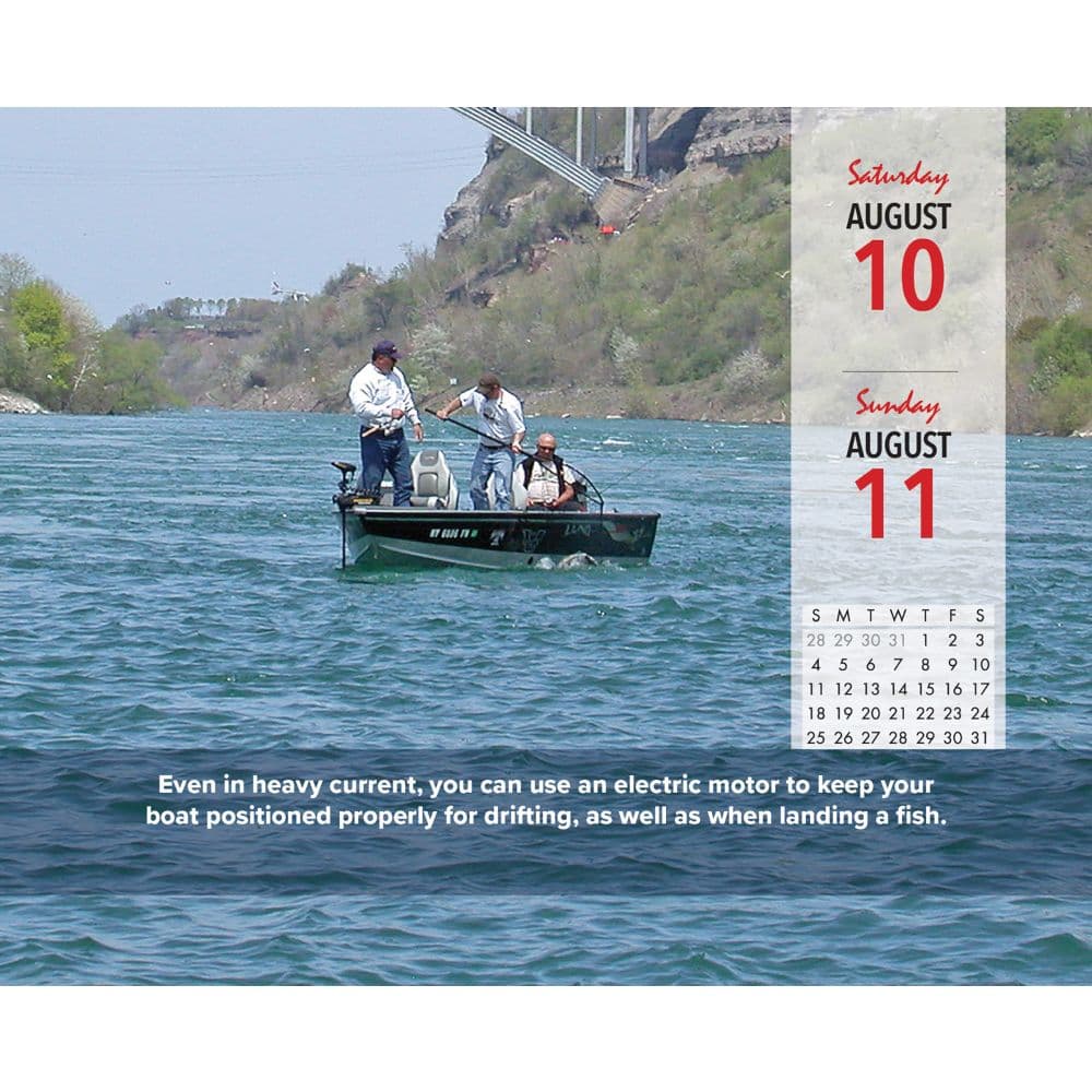 Fishing Tips Schultz 2024 Desk Calendar Interior Image width=&quot;1000&quot; height=&quot;1000&quot;