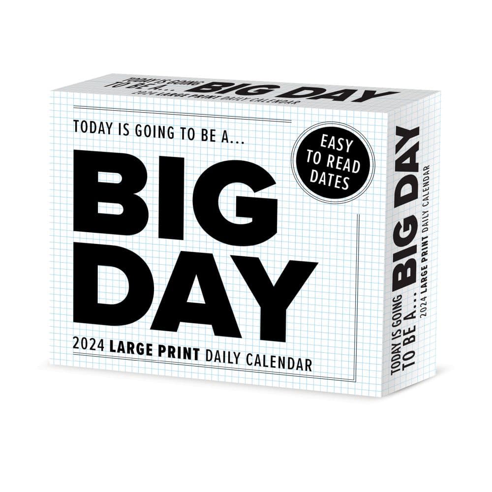 Big Day 2024 Desk Calendar Main Image width=&quot;1000&quot; height=&quot;1000&quot;