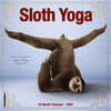 image Sloth Yoga 2024 Mini Wall Calendar Main Image width=&quot;1000&quot; height=&quot;1000&quot;