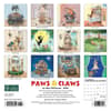 image Paws and Claws Patterson 2024 Mini Wall Calendar Back of Calendar width=&quot;1000&quot; height=&quot;1000&quot;