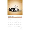 image Cow Yoga 2024 Mini Wall Calendar Interior Image width=&quot;1000&quot; height=&quot;1000&quot;