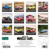 image American Muscle Cars 2024 Mini Wall Calendar Back of Calendar width=&quot;1000&quot; height=&quot;1000&quot;
