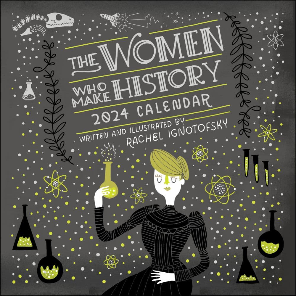 Women Who Make History 2024 Wall Calendar Main Image width=&quot;1000&quot; height=&quot;1000&quot;