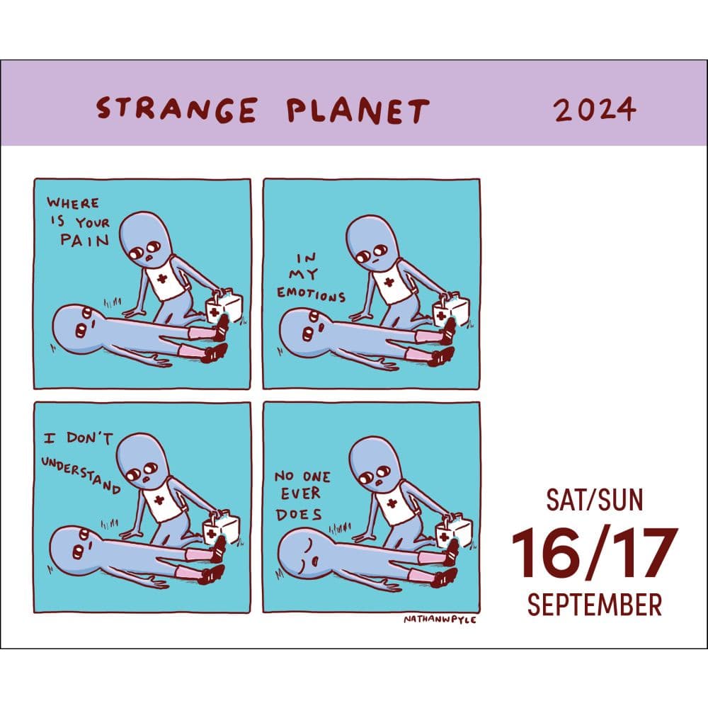 Strange Planet 2024 Desk Calendar Alternate Image 4 width=&quot;1000&quot; height=&quot;1000&quot;