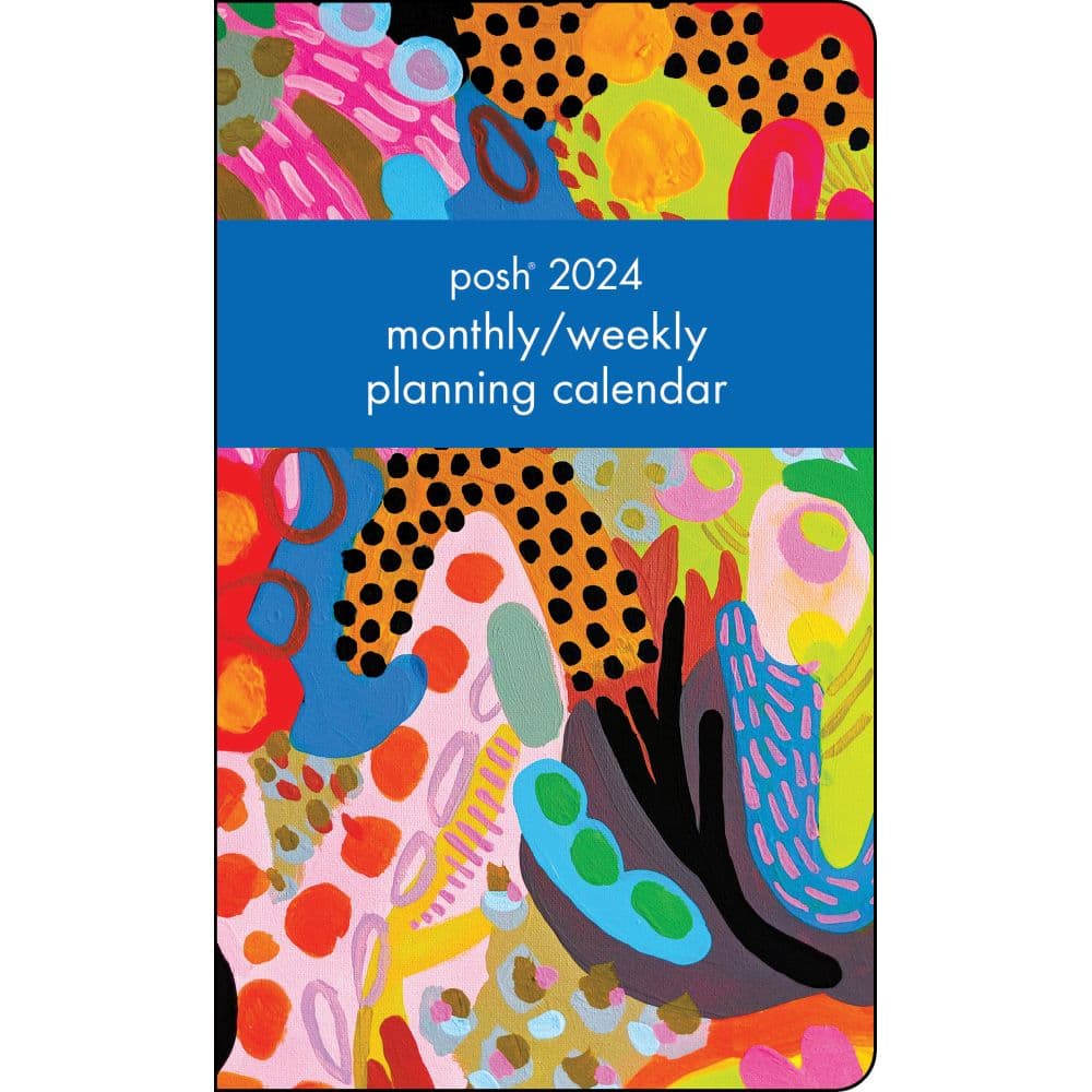 Posh 12-Month 2024 Planner Main Image width=&quot;1000&quot; height=&quot;1000&quot;
