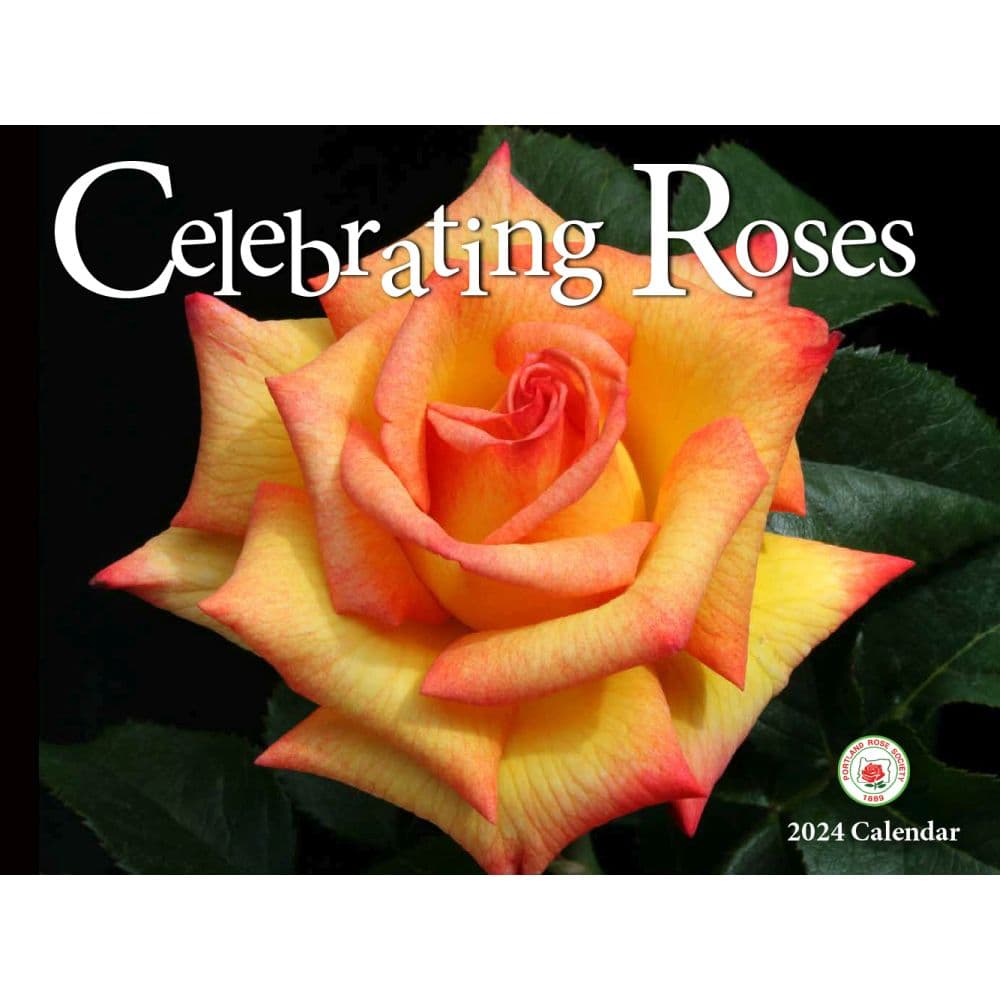 Roses Celebrating 2024 Wall Calendar