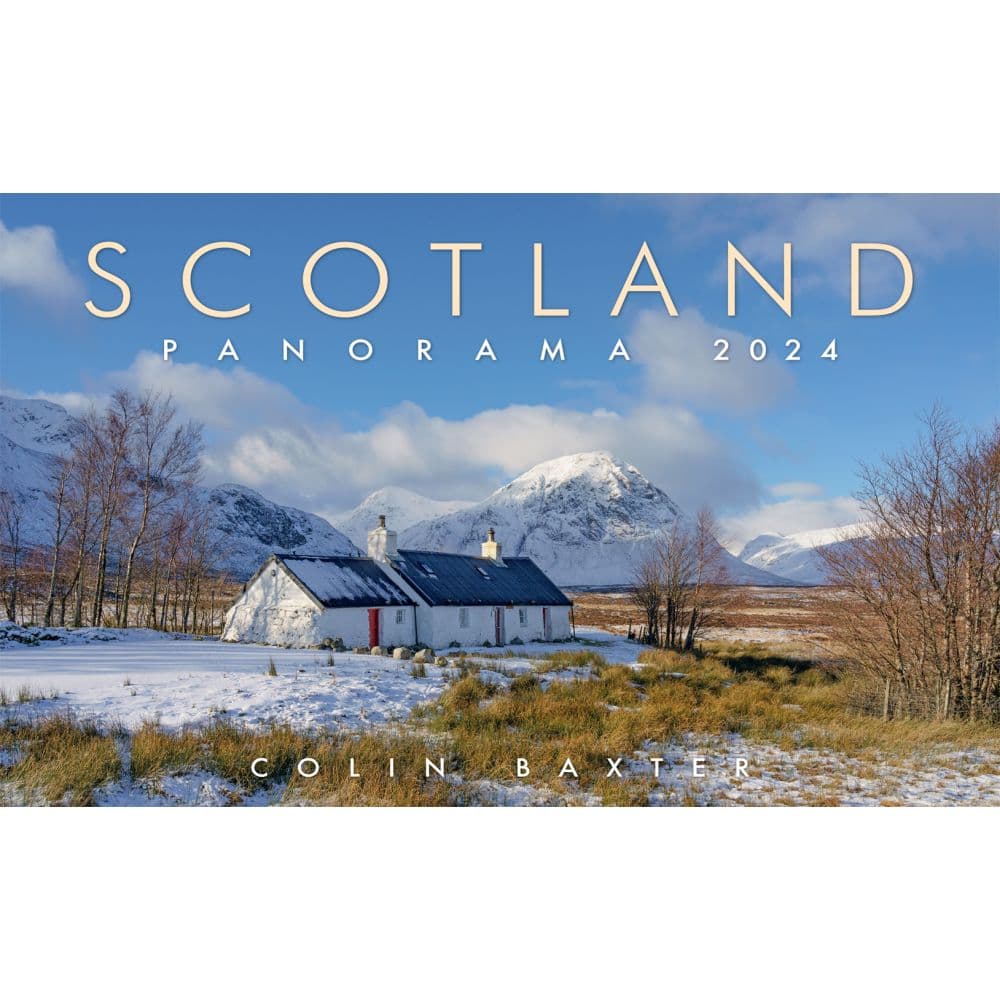 Scotland Panorama 2024 Wall Calendar