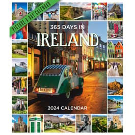 365 Days in Ireland 2024 Wall Calendar