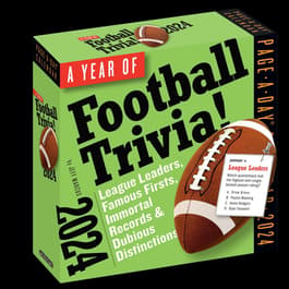 A Year of Football Trivia! 2024 Page-A-Day Calendar
